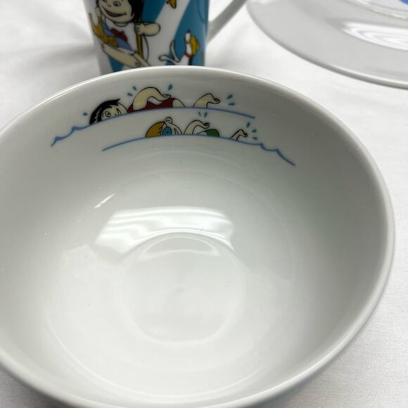 Sammie & Sax Blue 3 Piece Single Place Settingand Award Winning Children's Book - Picture 11 of 12